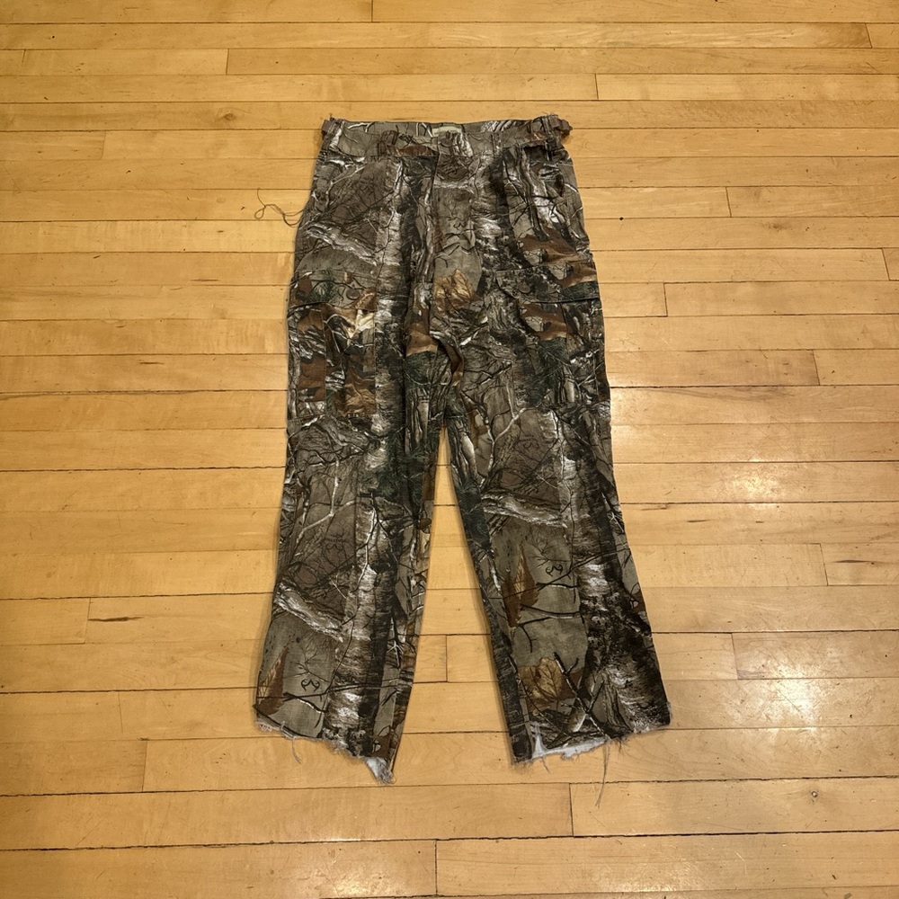 Vintage Realtree camo cargo pants size small camouflage  mossy oak style baggy